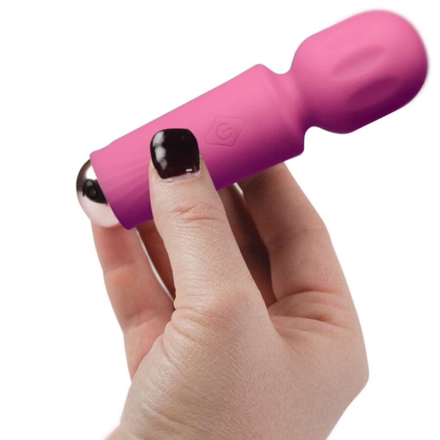 ROCKS-OFF - MINI RECHARGEABLE WAND 16 FUNCTIONS PEONY PINK thumb 3