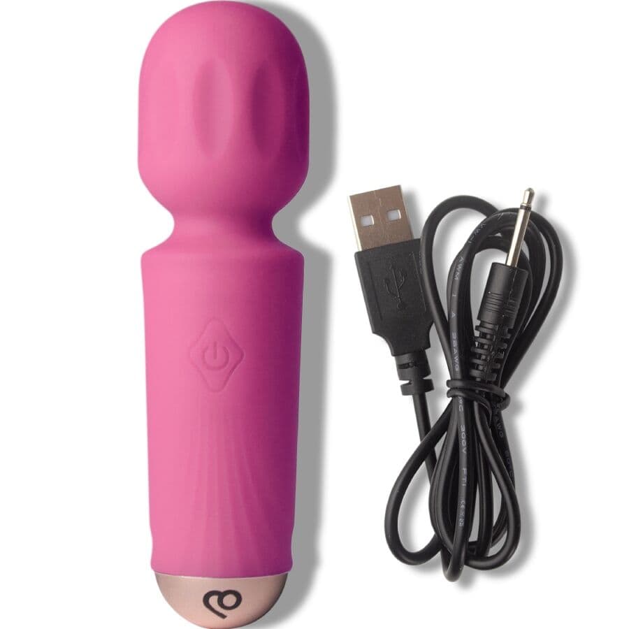 ROCKS-OFF - MINI RECHARGEABLE WAND 16 FUNCTIONS PEONY PINK thumb 4