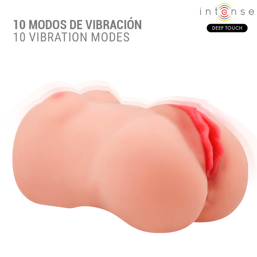 INTENSE DEEP TOUCH - CATHERINE VIBRATOR & SUCTION MASTURBATOR WITH VOICE thumb 6