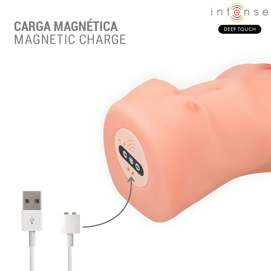 INTENSE DEEP TOUCH - CATHERINE VIBRATOR & SUCTION MASTURBATOR WITH VOICE thumb 8