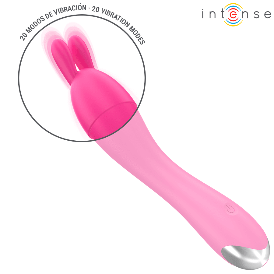 INTENSE - CHER VIBRATOR WITH 20 PATTERNS AND INTERCHANGEABLE HEADS thumb 8