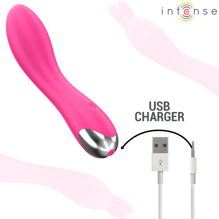 INTENSE - CHER VIBRATOR WITH 20 PATTERNS AND INTERCHANGEABLE HEADS thumb 9