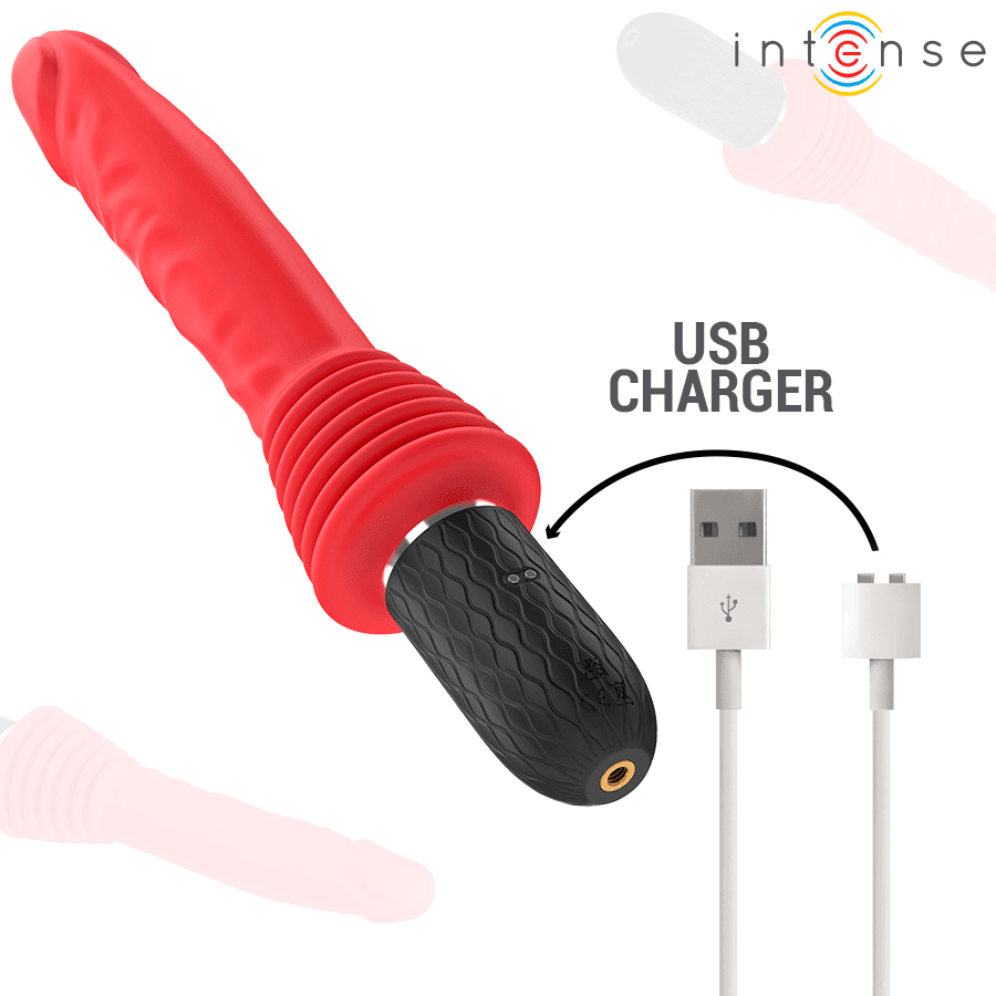 INTENSE - CYNTHIA REMOTE CONTROL THRUSTING VIBRATOR WITH HEAT thumb 10