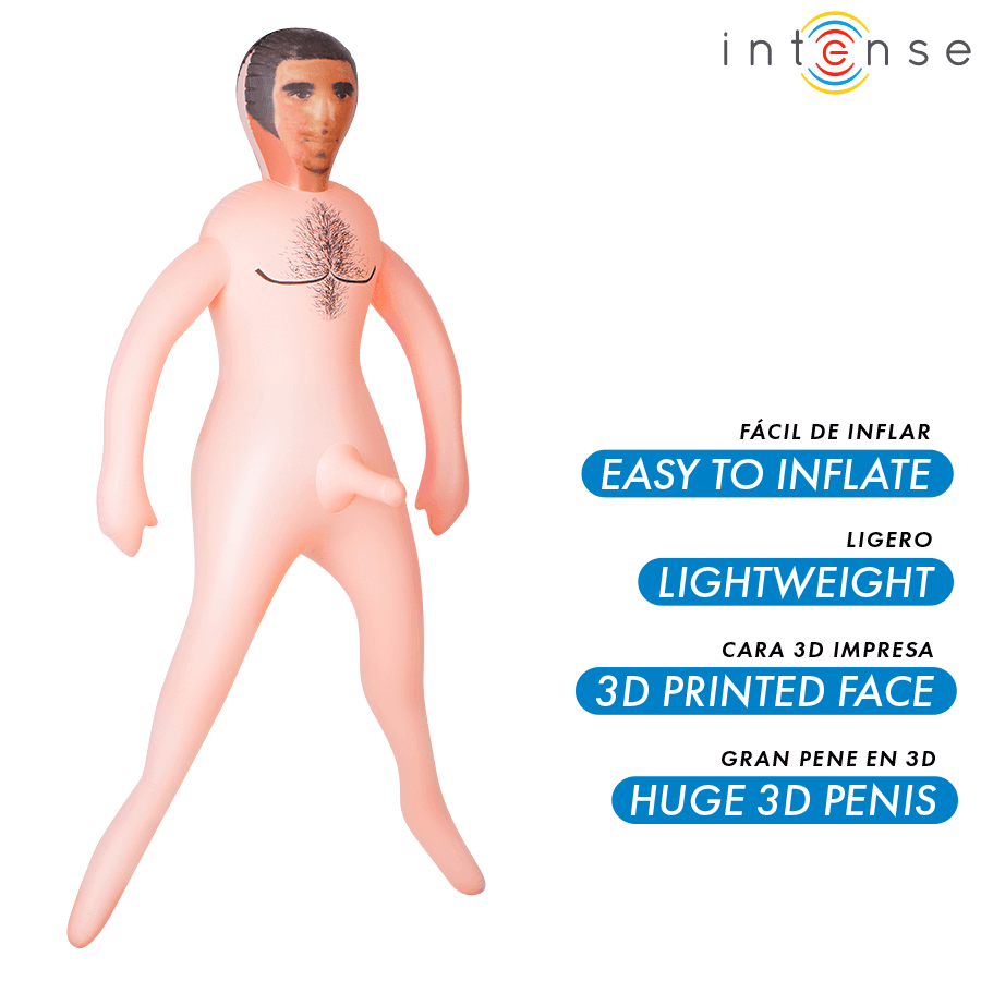 INTENSE DOLLS - ANTHONY INFLATABLE DOLL WITH 3D PENIS thumb 2