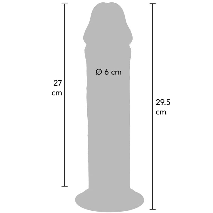 GET REAL - DELUXE THICK DOUBLE-DENSITY TPE DONG 29.5 CM thumb 4