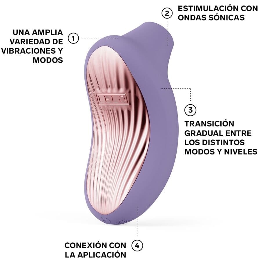 LELO - SONA 3 SONIC CLITORAL MASSAGER VIOLET DUSK thumb 4