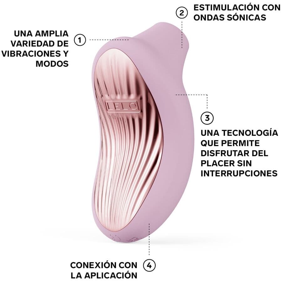 LELO - SONA 3 CRUISE SONIC CLITORAL MASSAGER SOFT PINK thumb 4