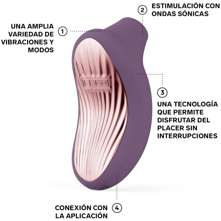 LELO - SONA 3 CRUISE SONIC CLITORAL MASSAGER PLUM thumb 4