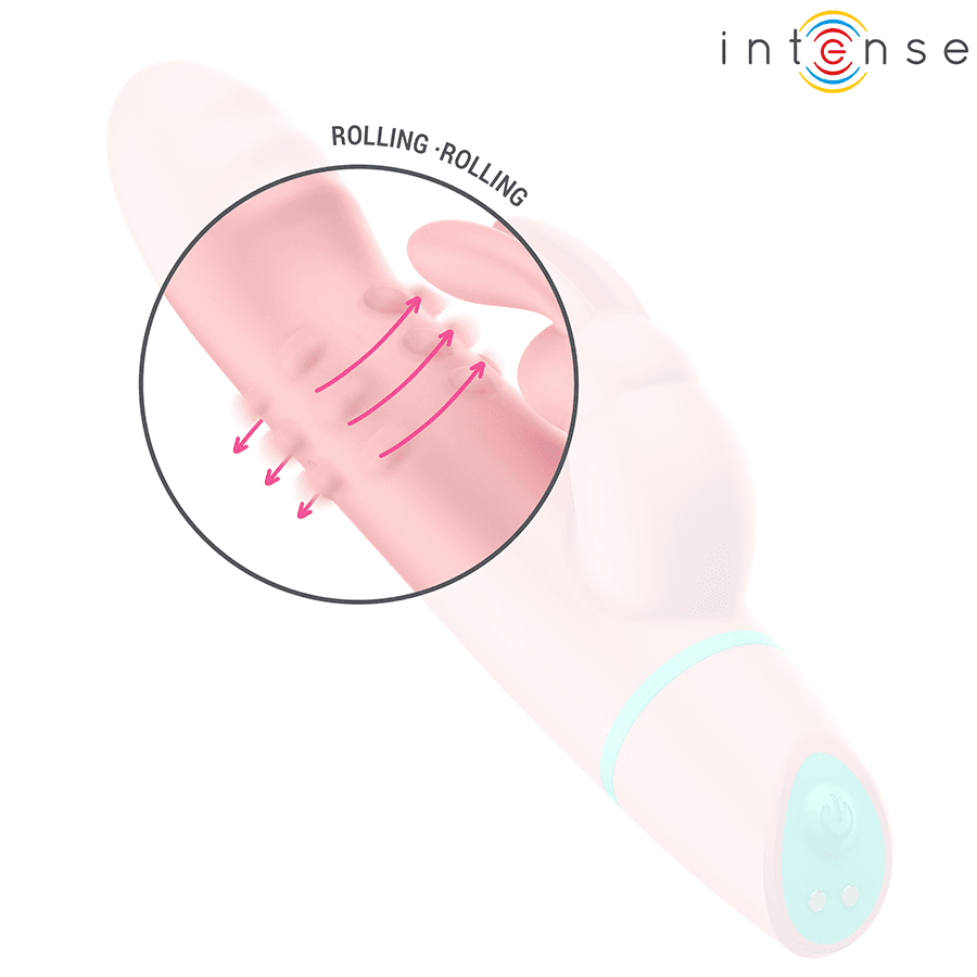INTENSE - ALVIN RABBIT STIMULATOR & ROLLING VIBRATOR + OSCILLATING thumb 6