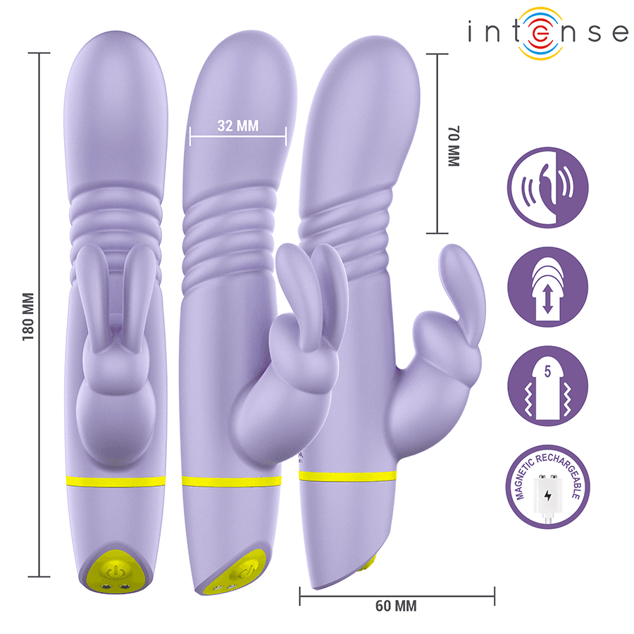 INTENSE - HELEN RABBIT STIMULATOR & THRUSTING VIBRATOR thumb 5