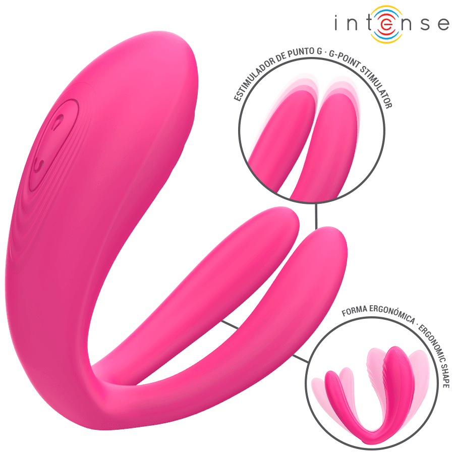 INTENSE - JULIA DOUBLE VIBRATOR CLAMP STIMULATOR REMOTE CONTROL thumb 7