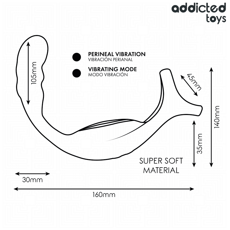 ADDICTED TOYS - DUAL PROSTATIC COCK RING REMOTE CONTROL thumb 7
