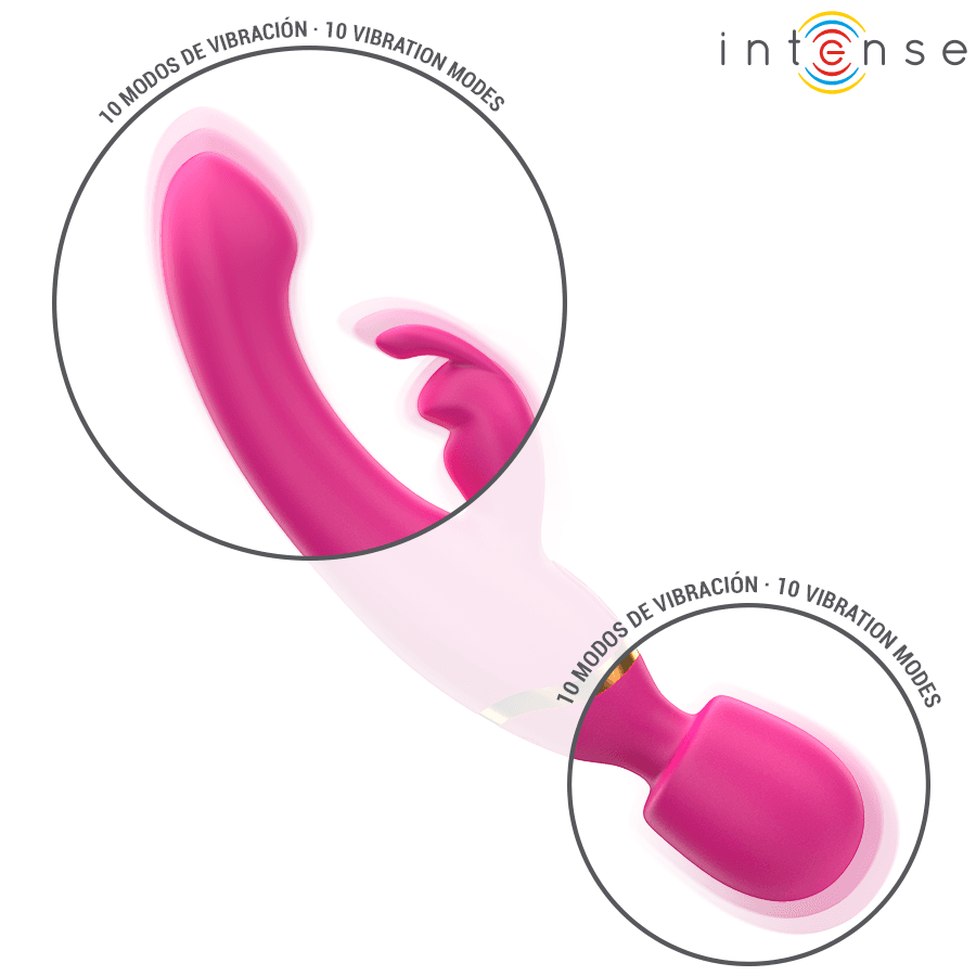 INTENSE - WINONA DOUBLE VIBRATOR RABBIT & WAND thumb 5