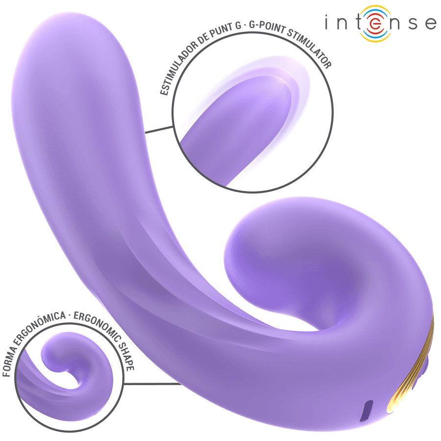 INTENSE - MERYL DOUBLE VIBRATION CLITORIS STIMULATOR thumb 5