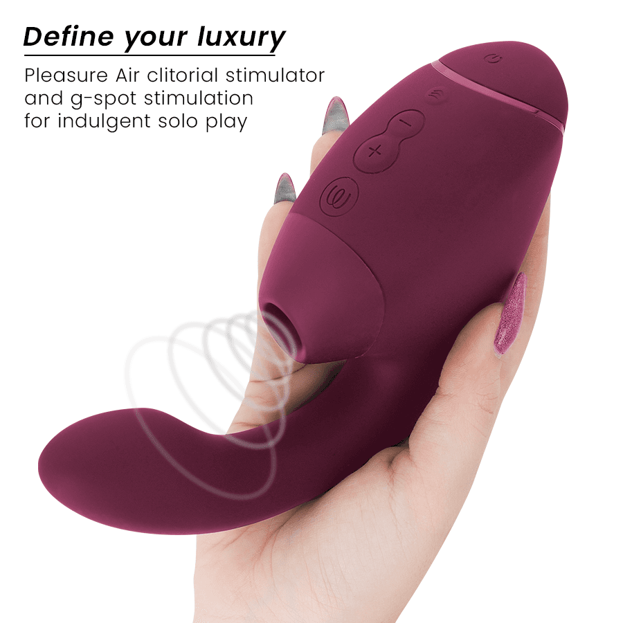 WOMANIZER - DUO NEXT DUAL CLITORAL & G-SPOT STIMULATOR DUSKY PINK thumb 3