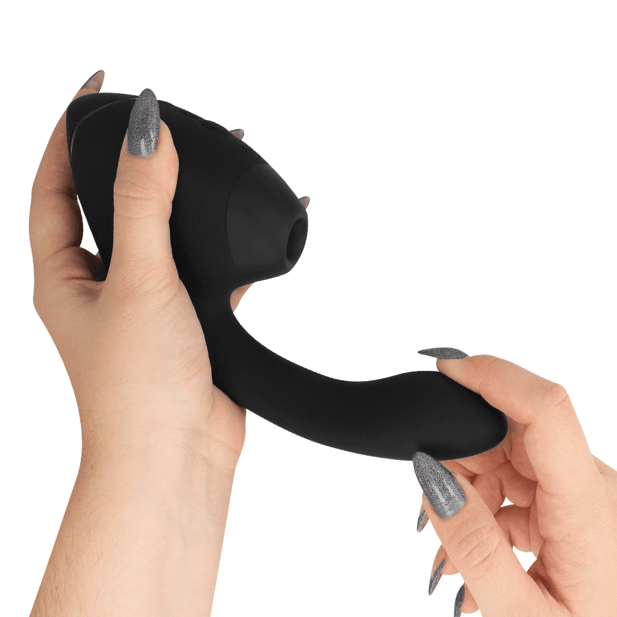 WOMANIZER - DUO NEXT DUAL CLITORAL & G-SPOT STIMULATOR BLACK thumb 4