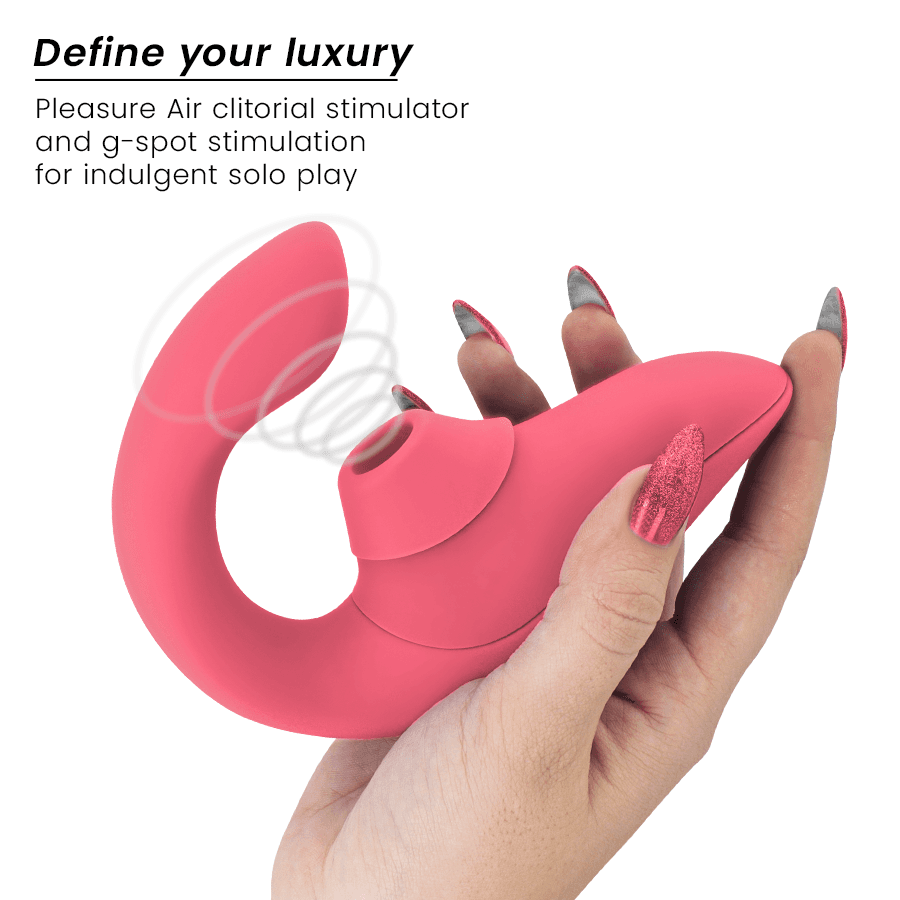 WOMANIZER - BLEND RABBIT VIBRATOR STIMULATOR VIBRANT ROSE thumb 3