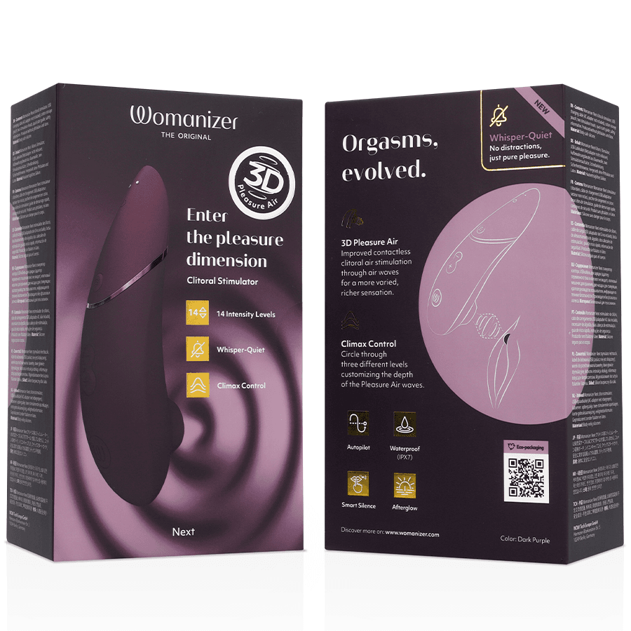 WOMANIZER - NEXT CLITORIAL STIMULATOR DARK PURPLE thumb 7