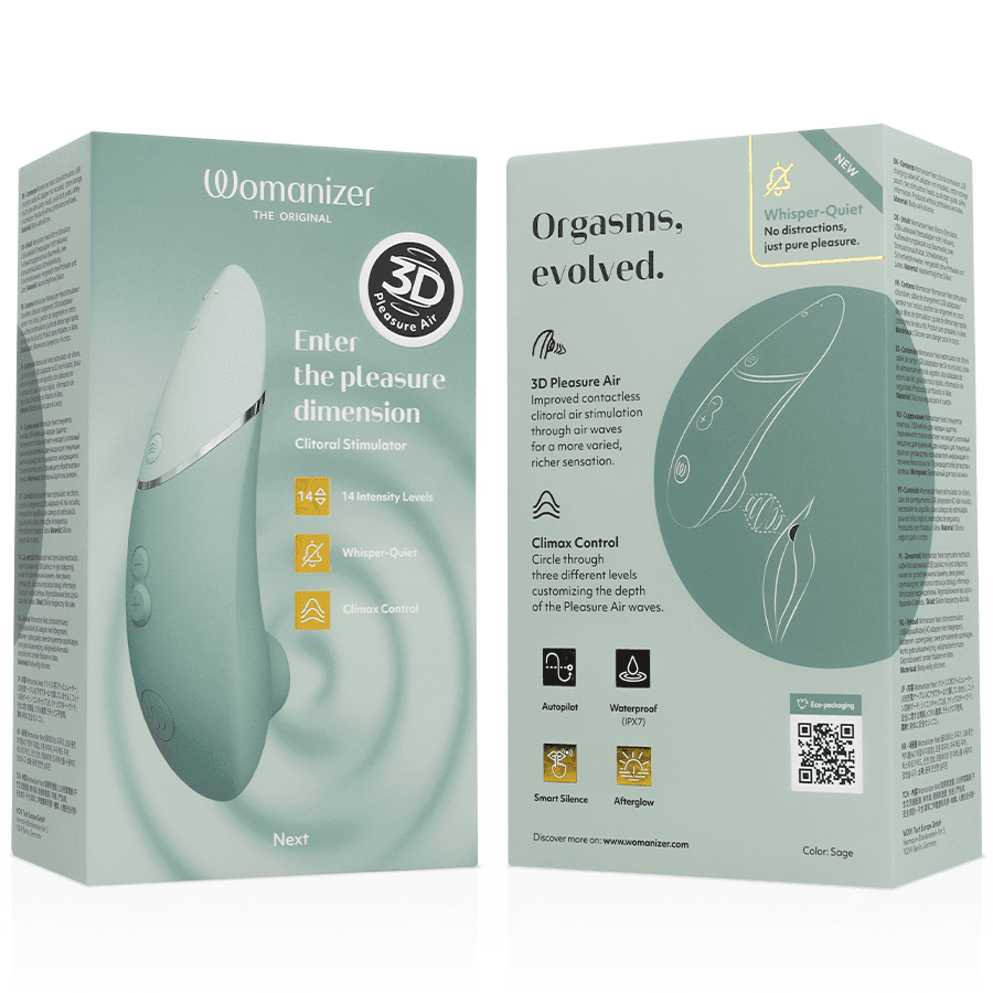 WOMANIZER - NEXT CLITORIAL STIMULATOR SAGE thumb 7
