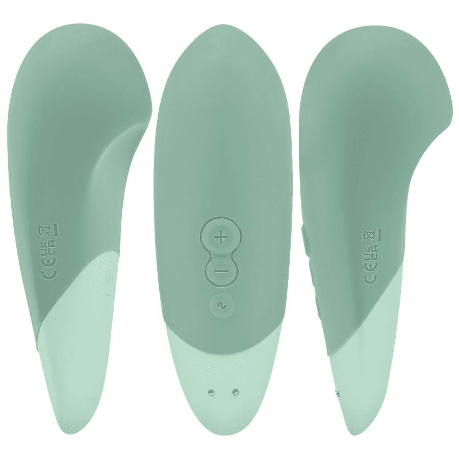 WOMANIZER - VIBE LAY-ON SILENT VIBRATOR SAGE thumb 2