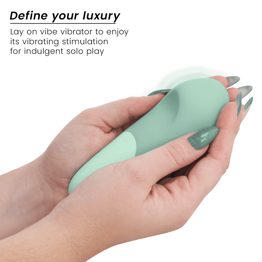 WOMANIZER - VIBE LAY-ON SILENT VIBRATOR SAGE thumb 3