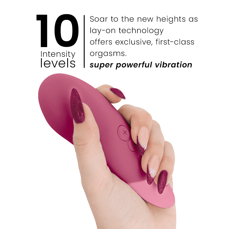 WOMANIZER - VIBE LAY-ON SILENT VIBRATOR DUSKY PINK thumb 5