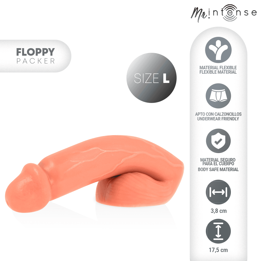 MR INTENSE - FLOPPY SIZE L REALISTIC PACKER thumb 2