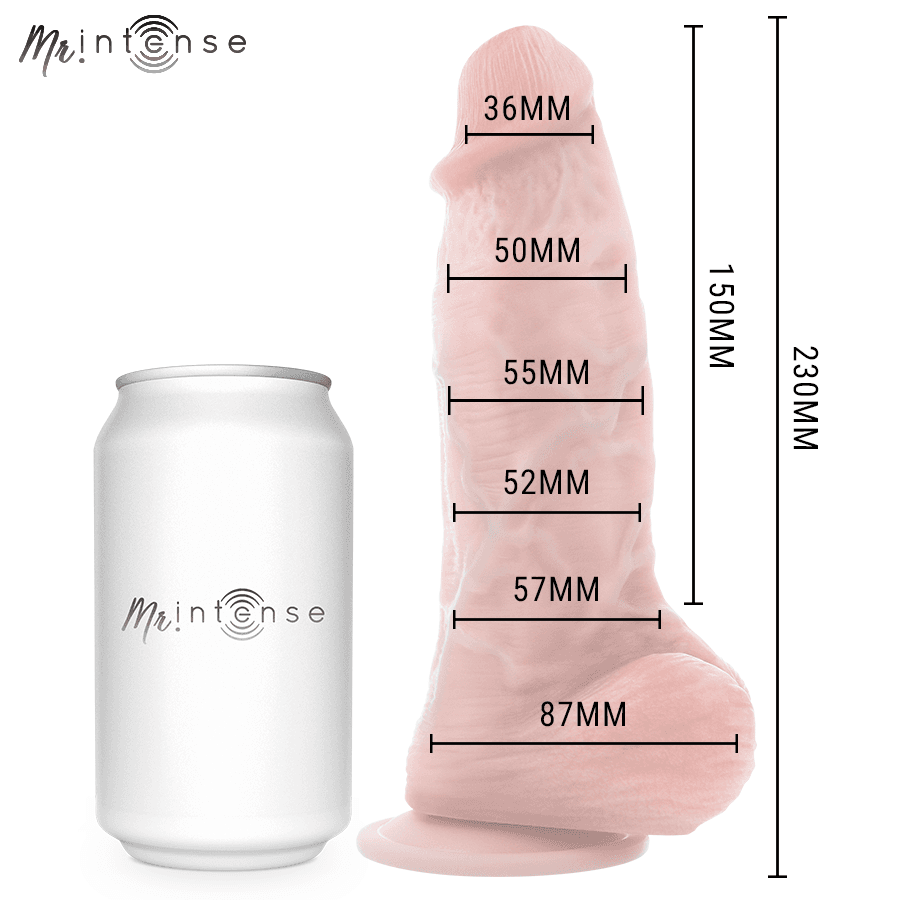 MR INTENSE - MEDIUM SPENCER SILICONE DILDO 23 CM -Ø- 5.7 CM thumb 6