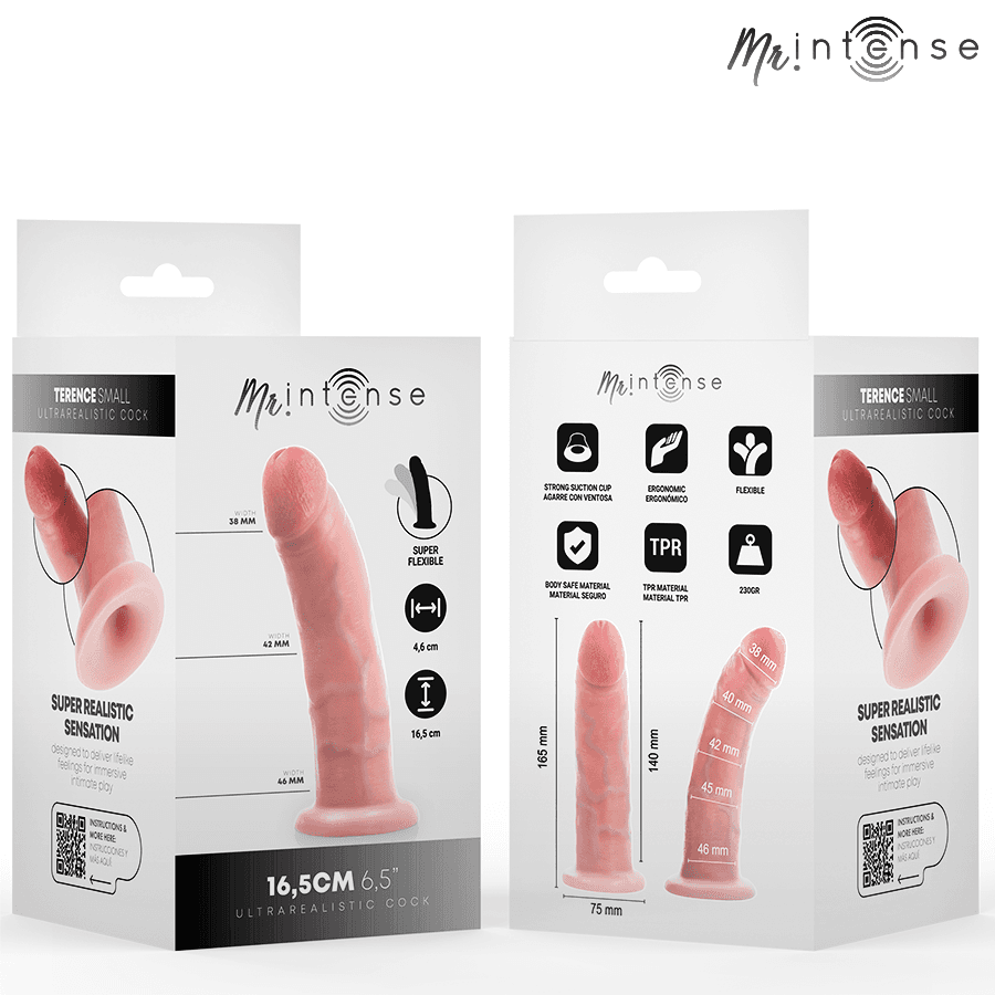 MR INTENSE - SMALL TERENCE DILDO 16.5 CM -Ø- 4.6 CM thumb 3