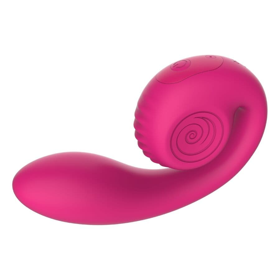 SNAIL VIBE - GIZI LITE DUAL G-SPOT & CLITORAL PINK VIBRATOR thumb 2