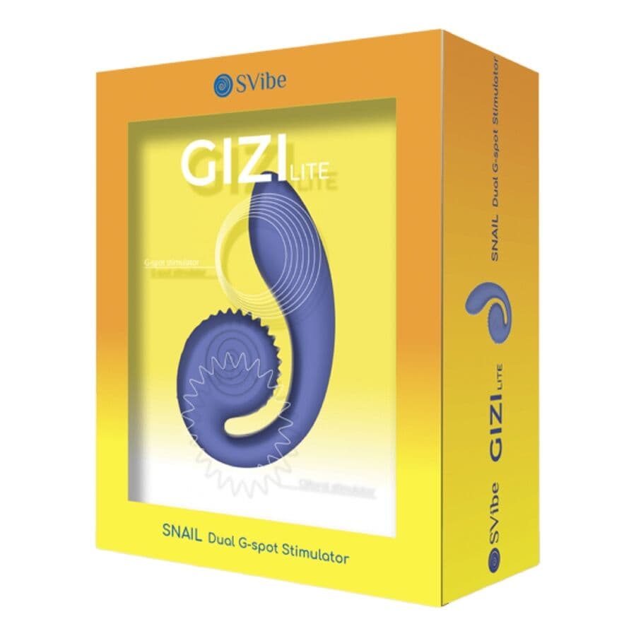 SNAIL VIBE - GIZI LITE DUAL G-SPOT & CLITORAL PURPLE VIBRATOR thumb 4