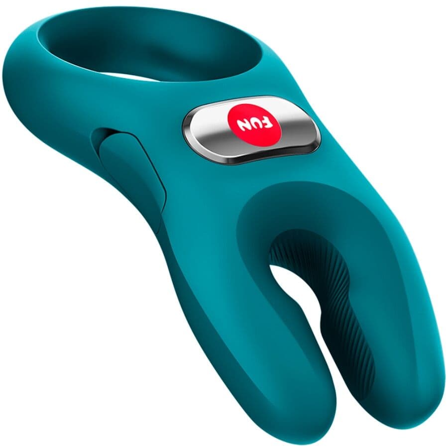 FUN FACTORY - NOS PRO VIBRATING COCK RING BOTTLE GREEN thumb 2