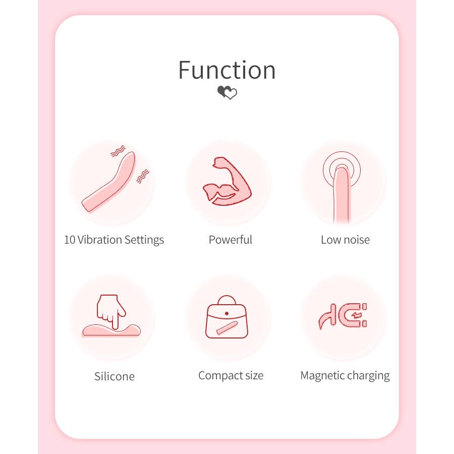 PRETTY LOVE - KISELL G-SPOT PINK VIBRATOR thumb 9