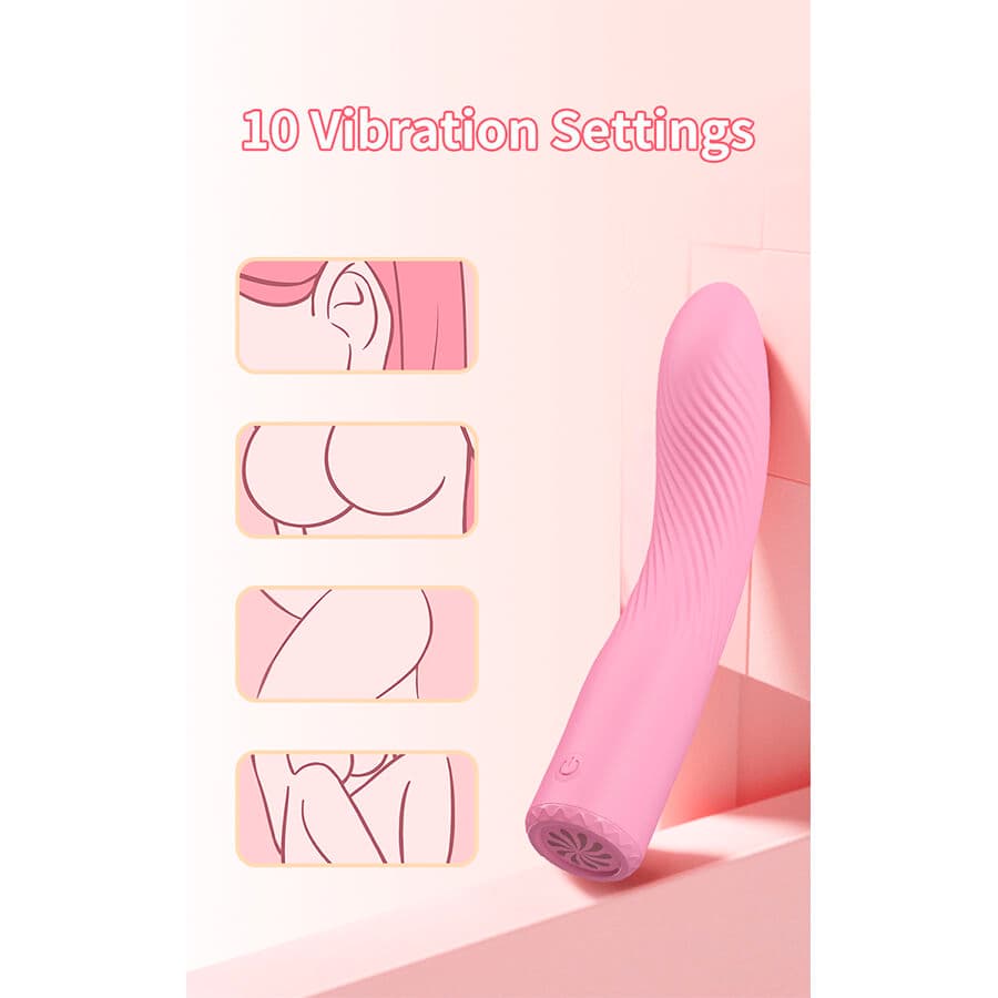 PRETTY LOVE - KISELL G-SPOT PINK VIBRATOR thumb 11