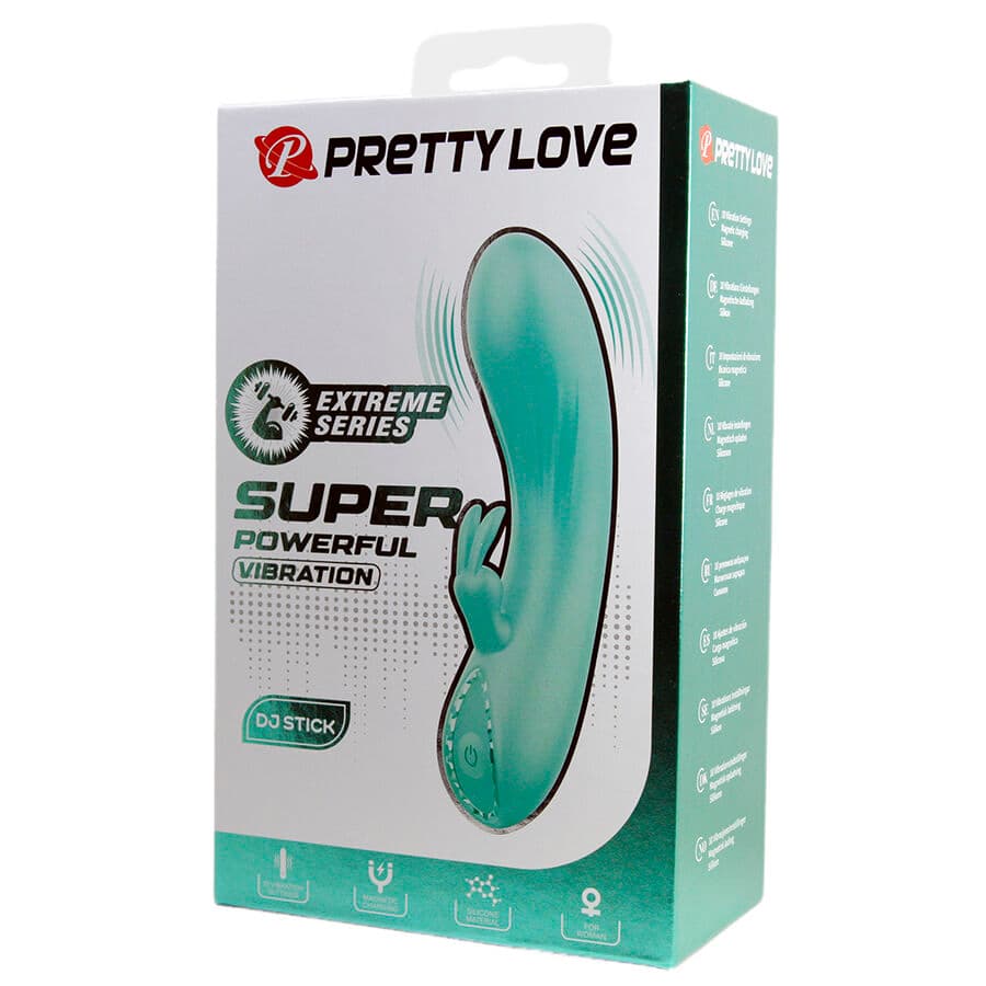 PRETTY LOVE - DJ STICK G-SPOT TURQUOISE VIBRATOR thumb 10