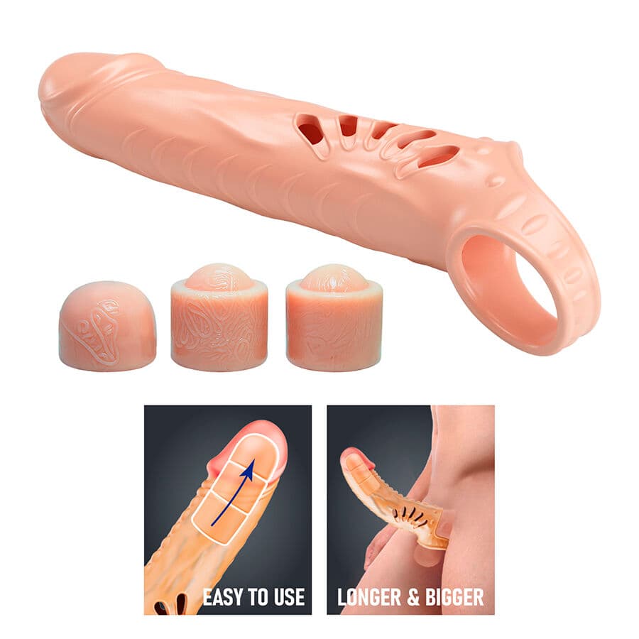 PRETTY LOVE - PENIS SLEEVE WITH EXTENDERS thumb 7