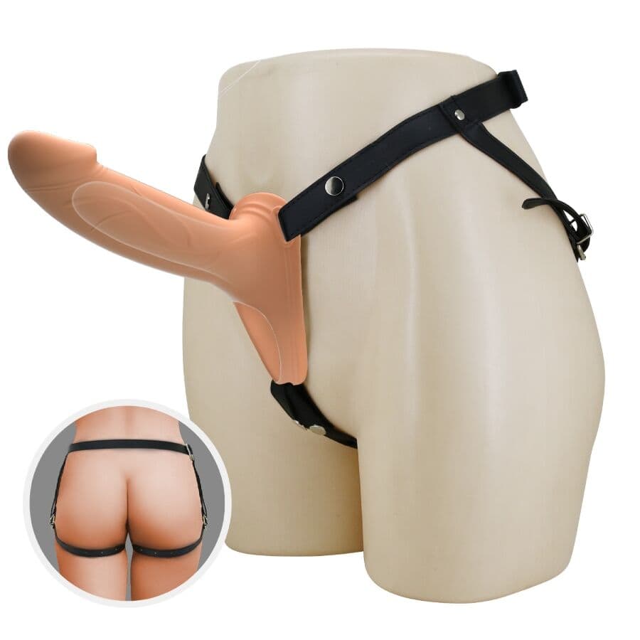 PRETTY LOVE - LANDON LIGHT-SKIN VIBRATING STRAP-ON thumb 7