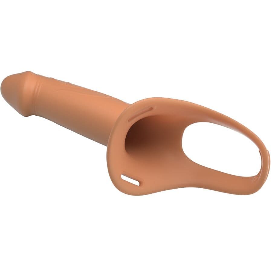 PRETTY LOVE - LANDON LIGHT-SKIN VIBRATING STRAP-ON thumb 5