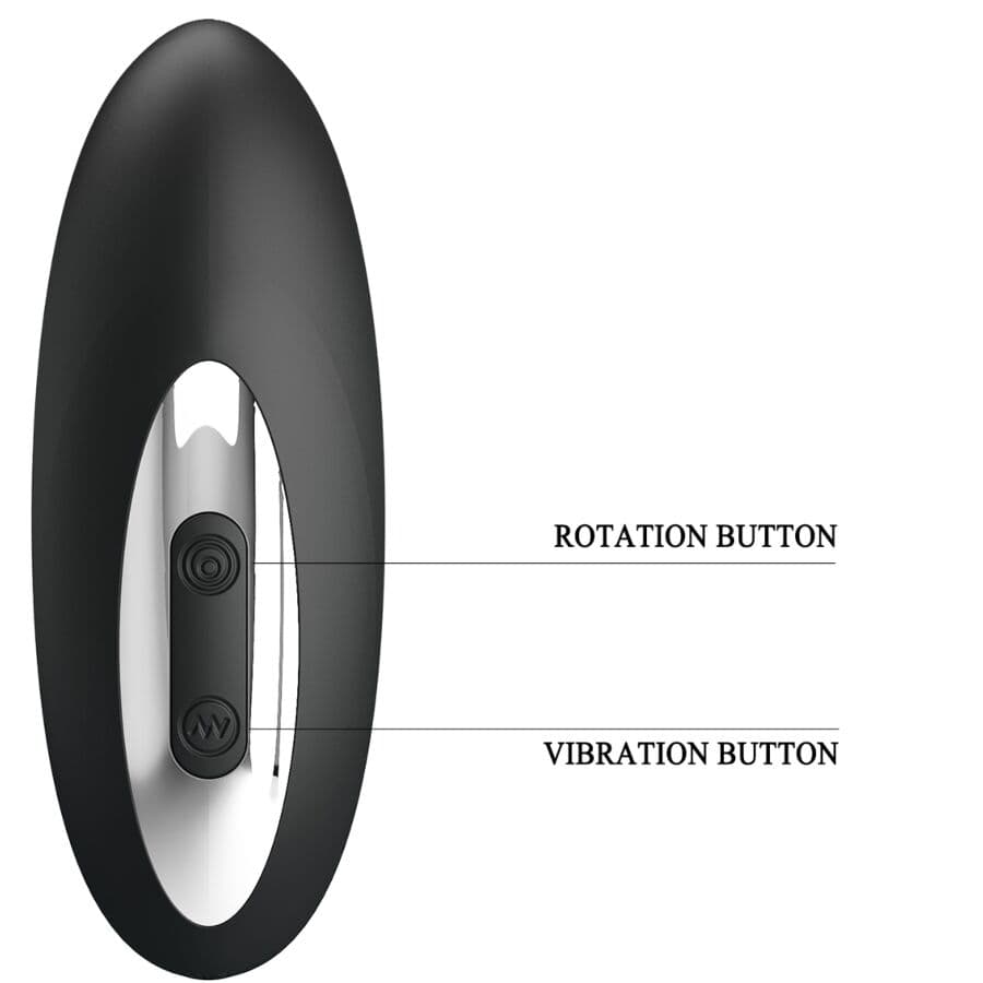 MR PLAY - PROSTATE MASSAGER WITH ROTATION AND VIBRATION thumb 4