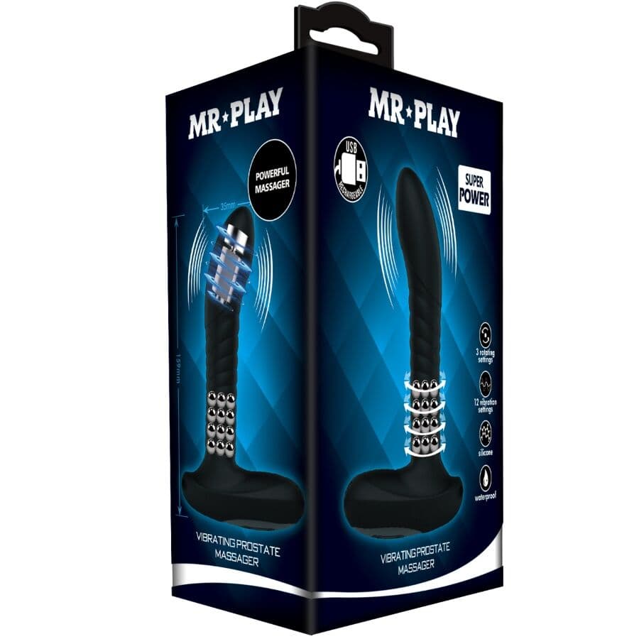 MR PLAY - PROSTATE MASSAGER WITH ROTATION AND VIBRATION thumb 7