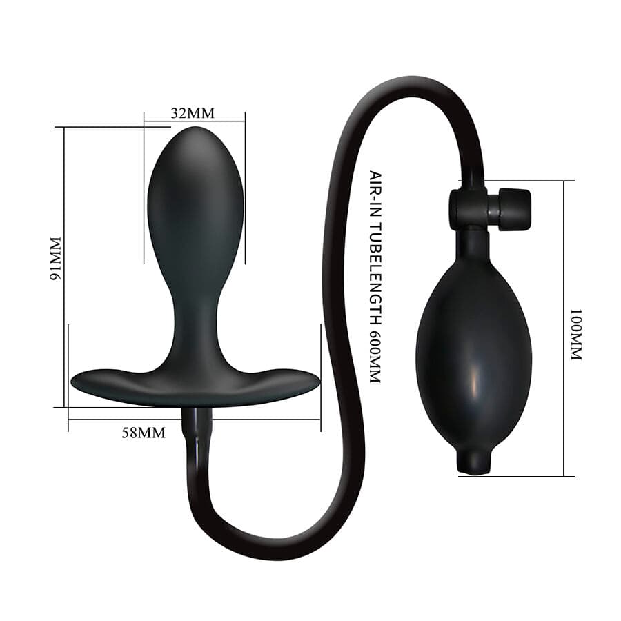 MR PLAY - ADJUSTABLE INFLATABLE ANAL PLUG thumb 6