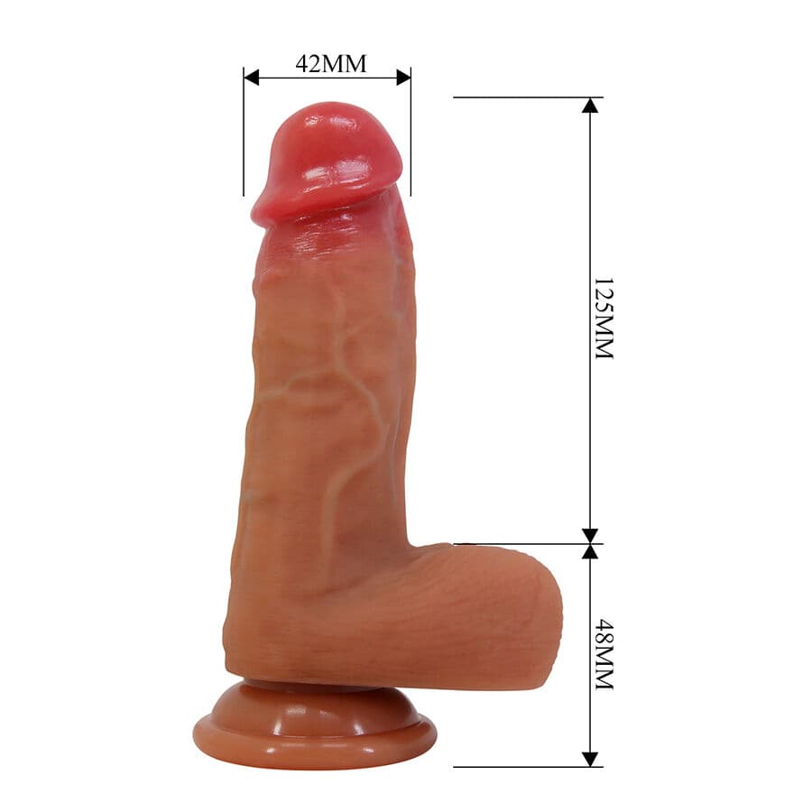 PRETTY LOVE - CURTIS REALISTIC DILDO WITH SUCTION CUP 17.3 CM -Ø- 4.2 CM thumb 7