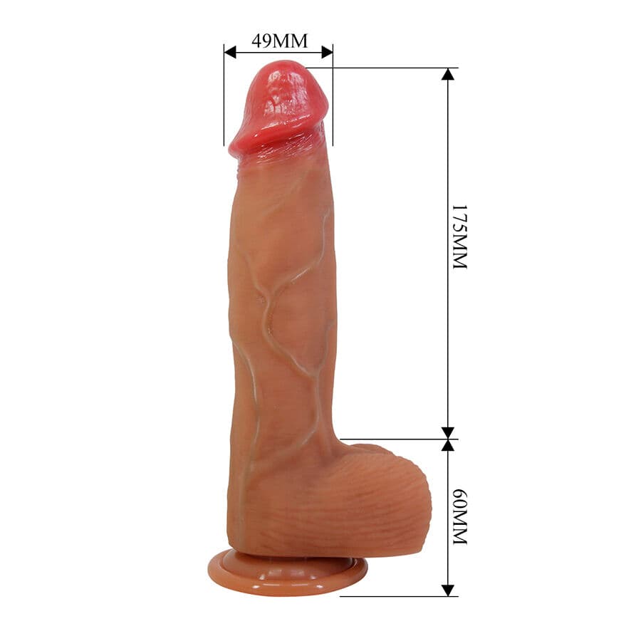 PRETTY LOVE - ORTON REALISTIC DILDO WITH SUCTION CUP 23.5 CM -Ø- 4.9 CM thumb 7