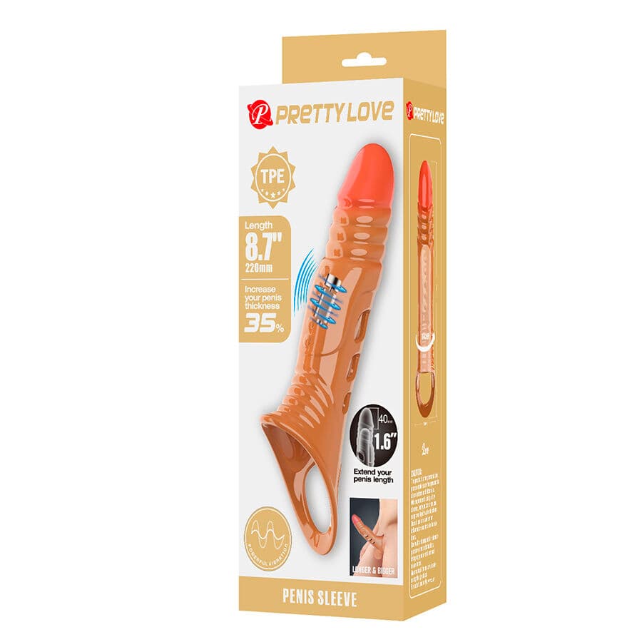 PRETTY LOVE - VIBRATING PENIS SLEEVE thumb 9