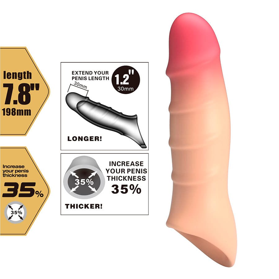 PRETTY LOVE - DARNELL REALISTIC EFFECT PENIS COVER thumb 9