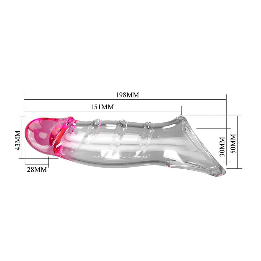 PRETTY LOVE - DARNELL TRANSPARENT EFFECT PENIS COVER thumb 10