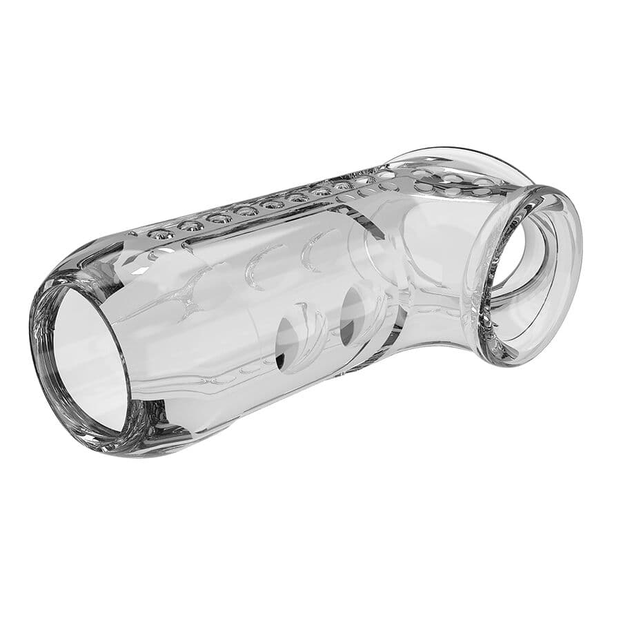PRETTY LOVE - TRANSPARENT TEXTURED PENIS SHEATH thumb 4