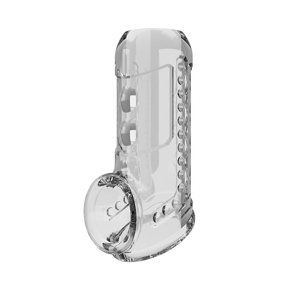 PRETTY LOVE - TRANSPARENT TEXTURED PENIS SHEATH thumb 2