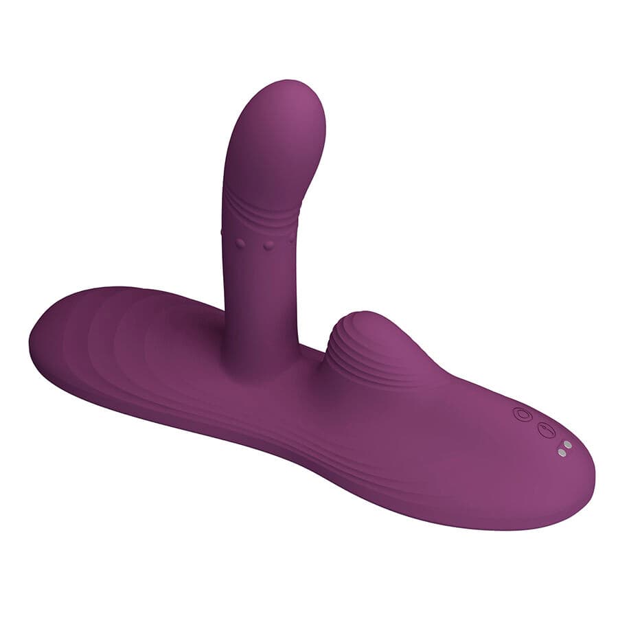 PRETTY LOVE - LUKA SIT-DOWN VIBRATOR WITH HEAT EFFECT AND REMOTE CONTROL thumb 3