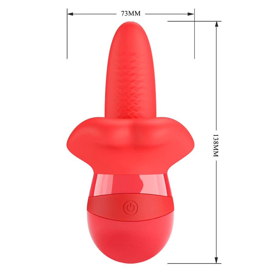 PRETTY LOVE - OBELIA MASTURBATOR TONGUE VIBRATOR WITH ORBITAL MOTION thumb 9
